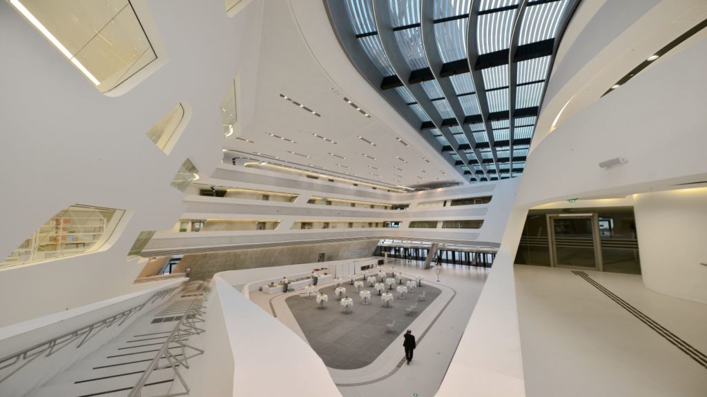 WU Wien Library, Vienna, Austria