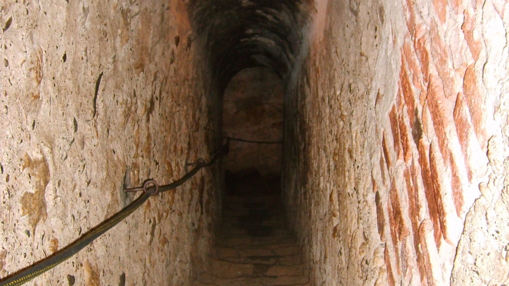 bran castle secret passage