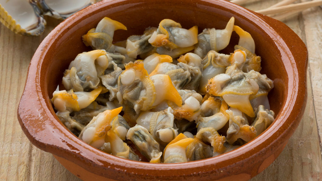 Cooked Cockles Welsh food