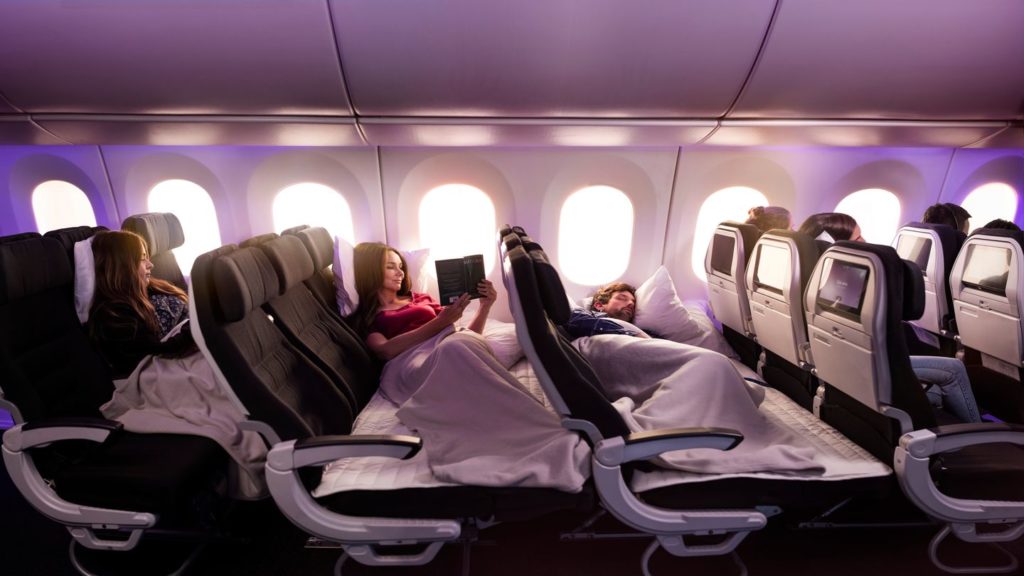Economy Skycouch Air New Zealand
