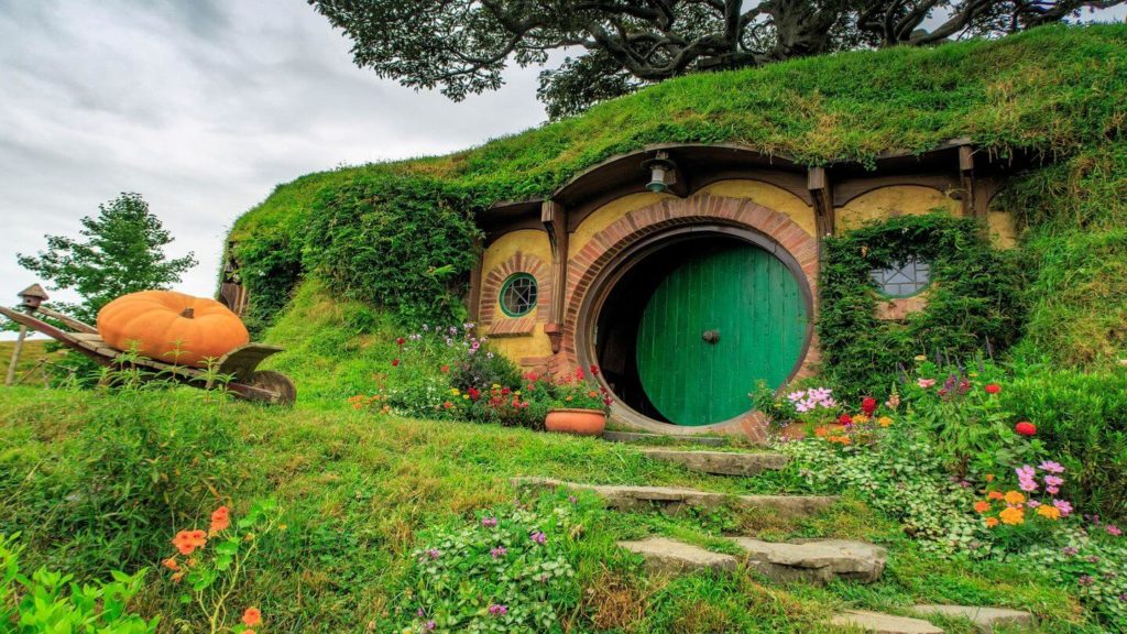 Lord of the Rings film set, New Zealand