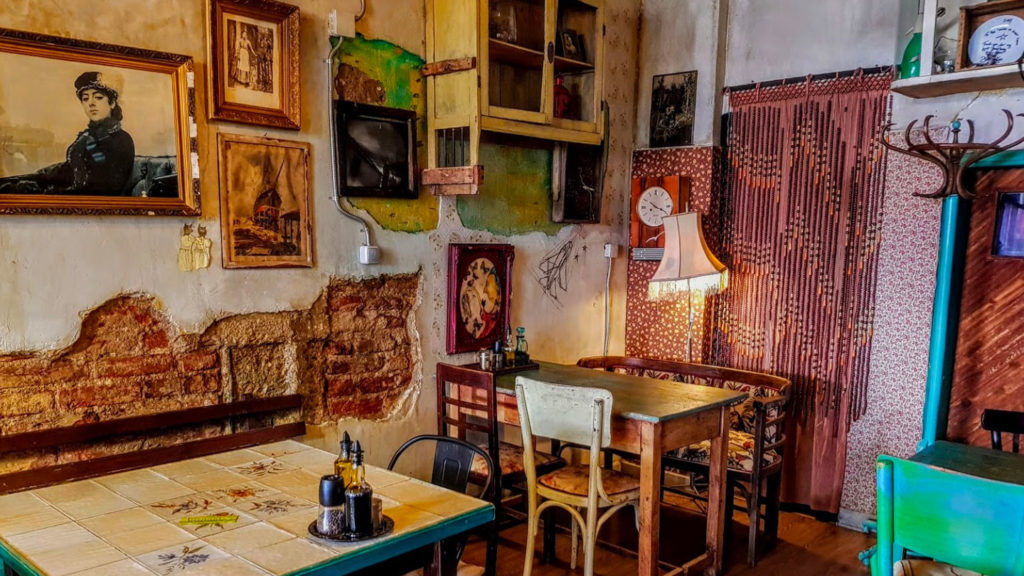 Interior of Made In Home Restaurant