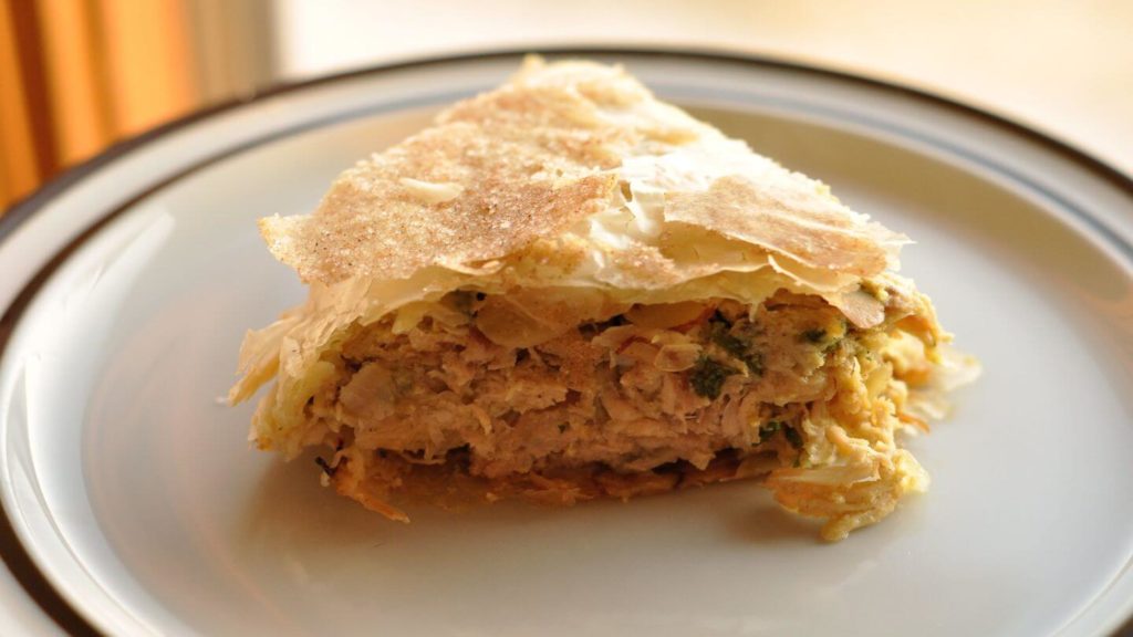 chicken bastilla Moroccan food