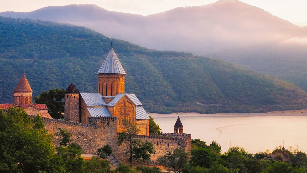 Ananuri Fortess in Georgia