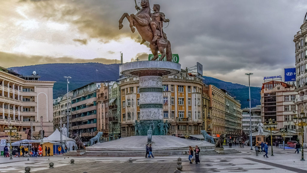 Skopje Statue