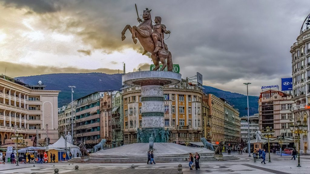 Skopje Statue