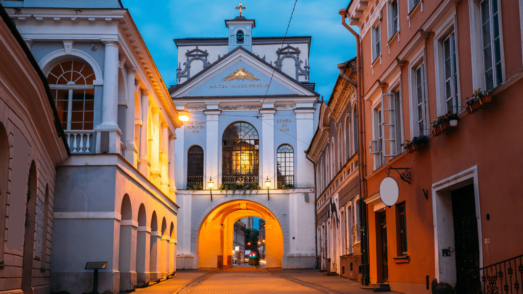 gate of dawn in Vilnius
