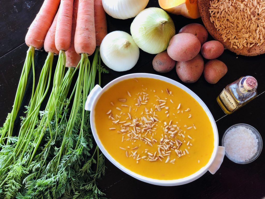 pumpkin and carrot soup