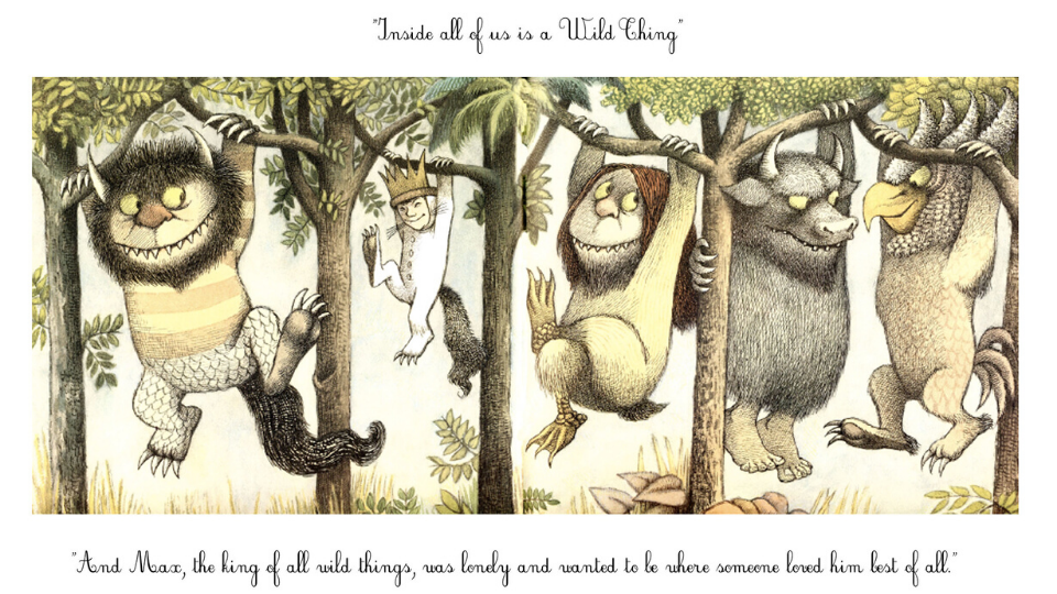 Where The Wild Things Are illustration