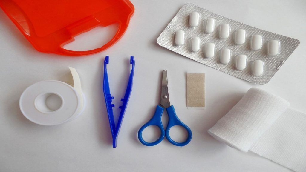travel first aid kit supplies
