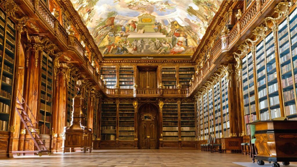 strahov monastery library things to do in Prague