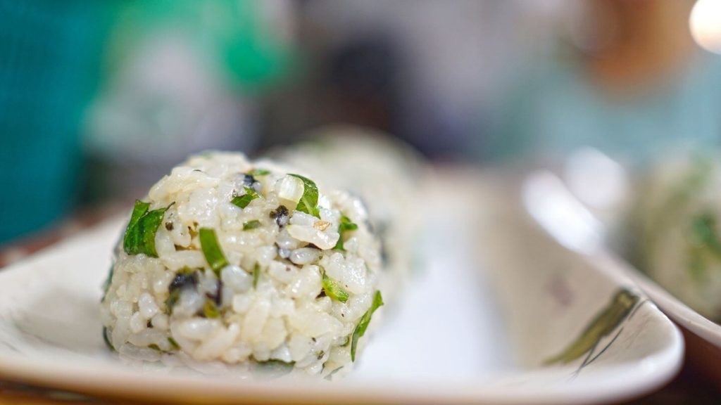 onigiri rice ball japanese rice recipe