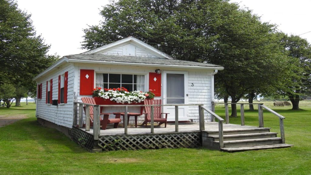 historic cottage Shaw's Hotel Charlottetown Prince Edward Island