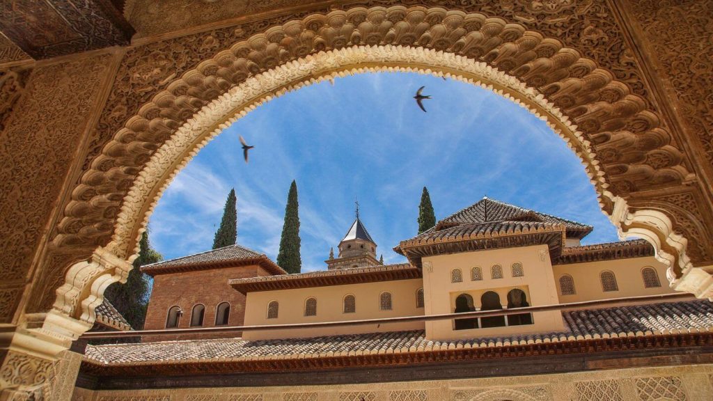 Moorish architecture Grenada Spain