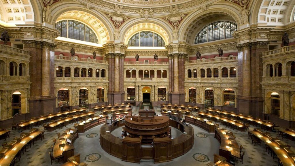 Discover interesting facts about America at the Library of Congress in Washington, DC.