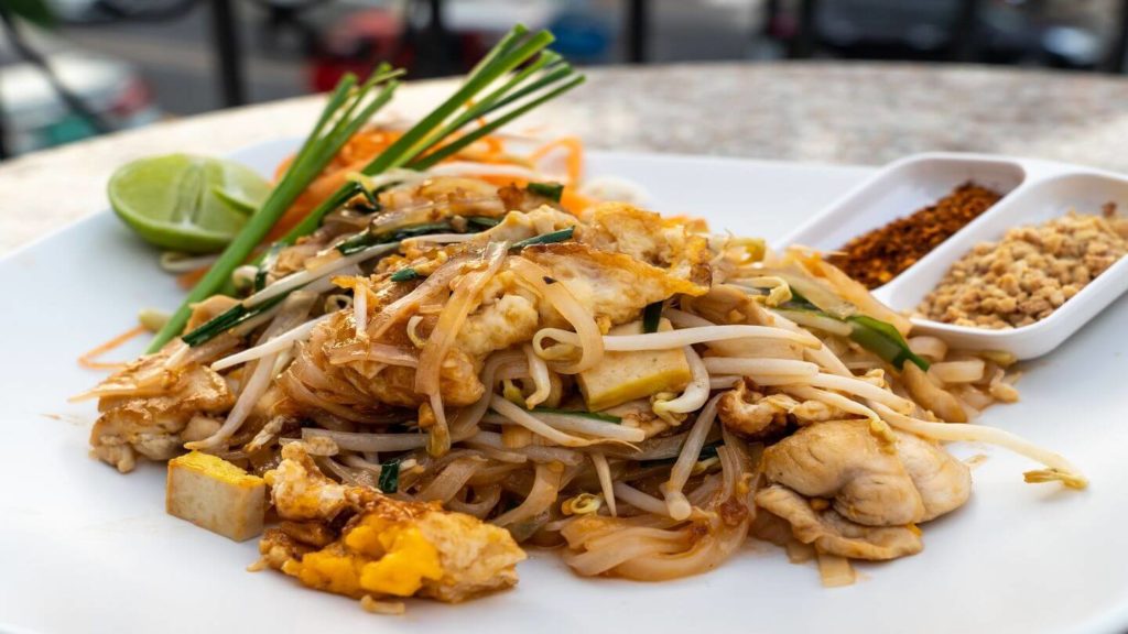 Pad Thai Thailand street food