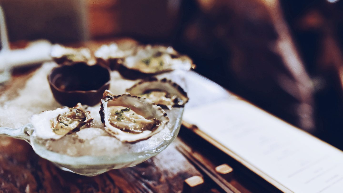 Oysters on Australia's east coast