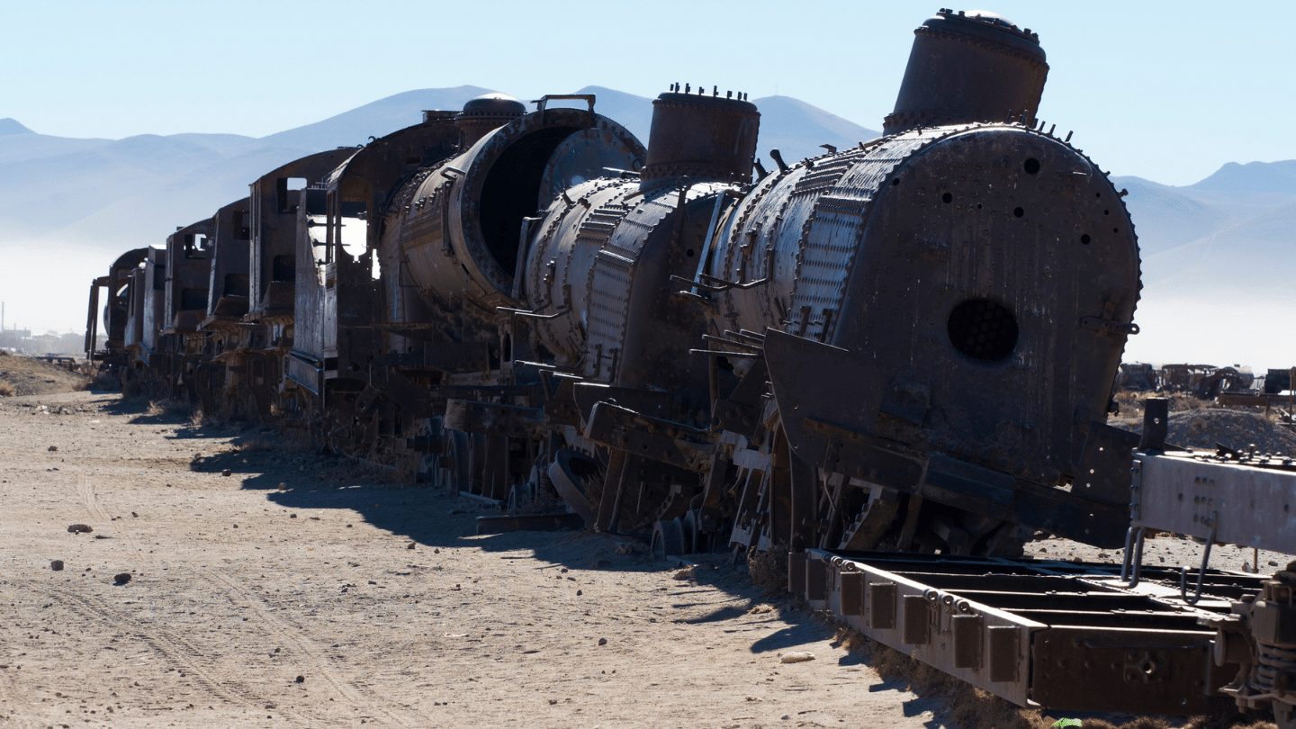 ain Graveyard, Uyuni, Bolivia - spooky abandoned place