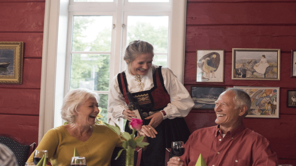 Trafalgar guests with a Be My Guest host