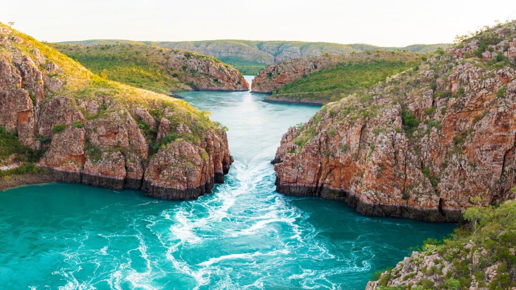 Horizontal Falls in the north of Western Australia - Credit Tourism Australia