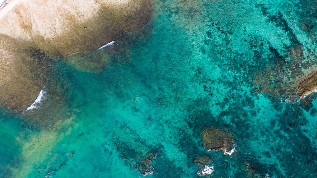 Ningaloo Reef from above - Credit Tourism Australia