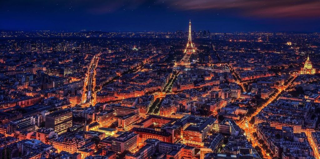 Paris illuminated at night Trafalgar Black Friday deals
