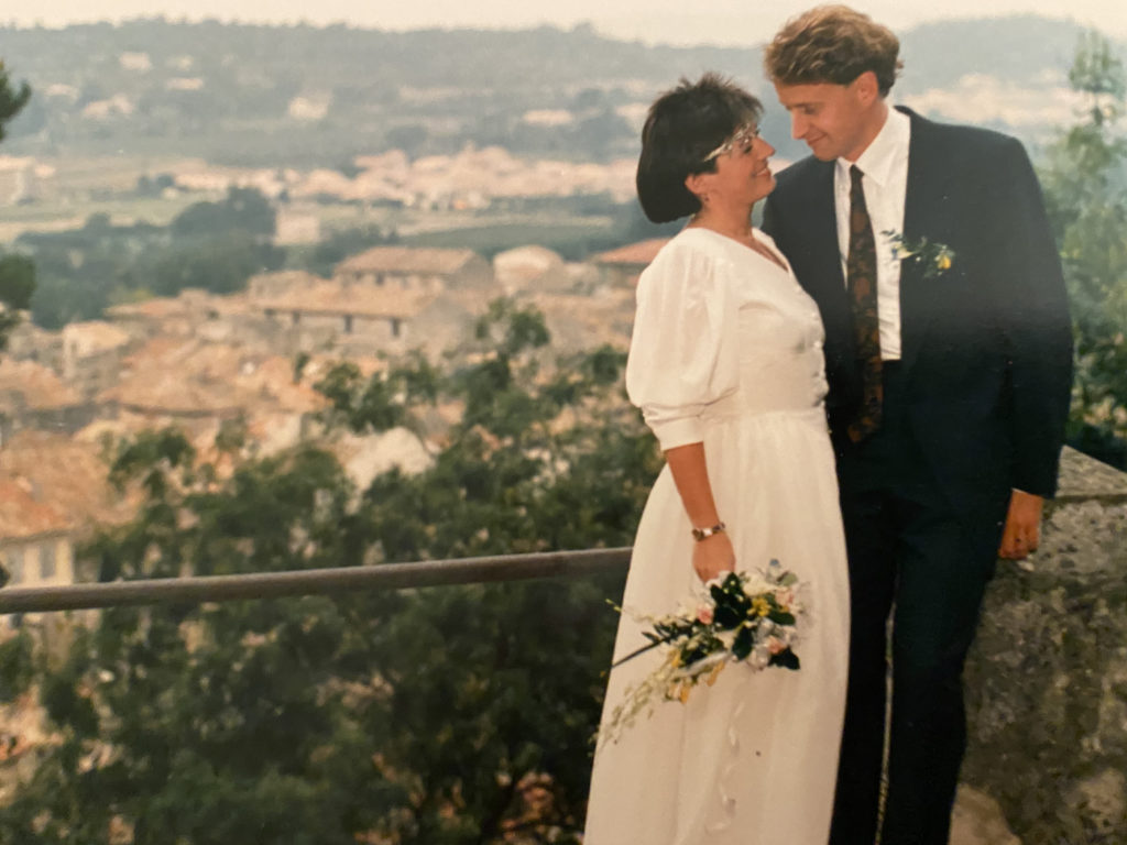 Colette and Ulf wedding day