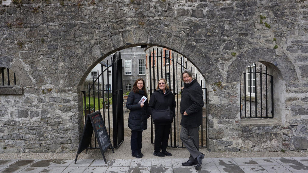 Eleonore and Tony Lee on the trip-of-a-lifetime