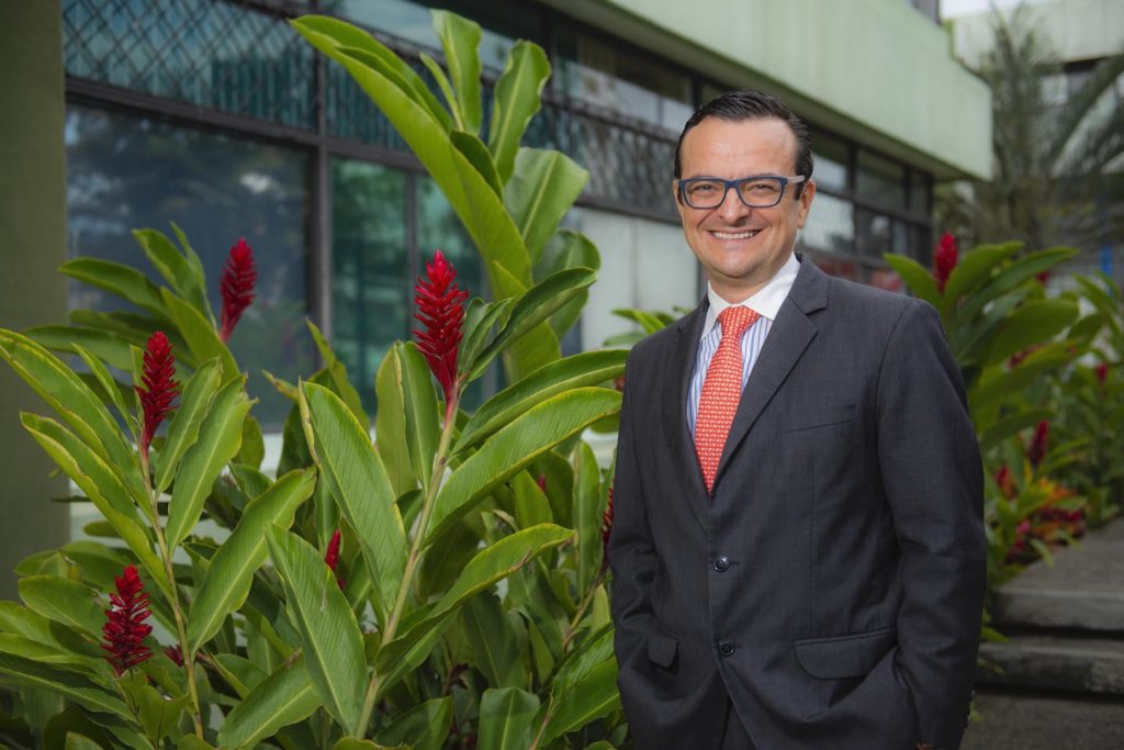 Costa Rica's Minister for Tourism, Gustavo Segura Sancho