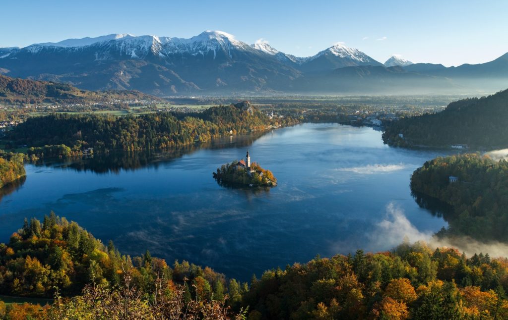 Lake Bled in Slovenia