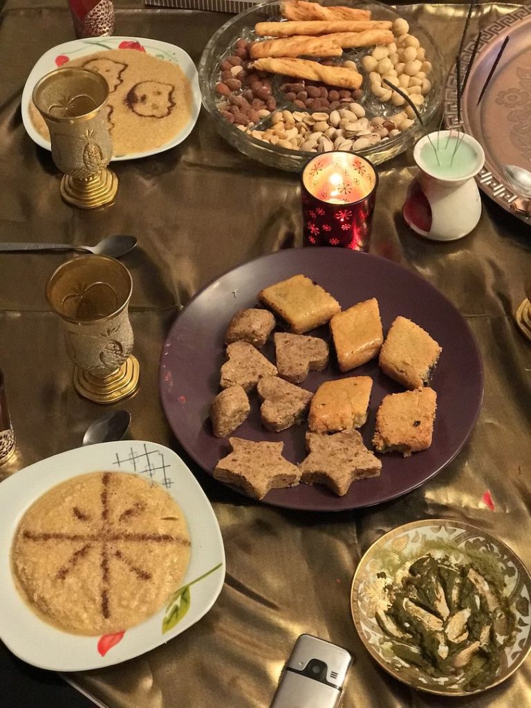 traditional feast after Ramadan