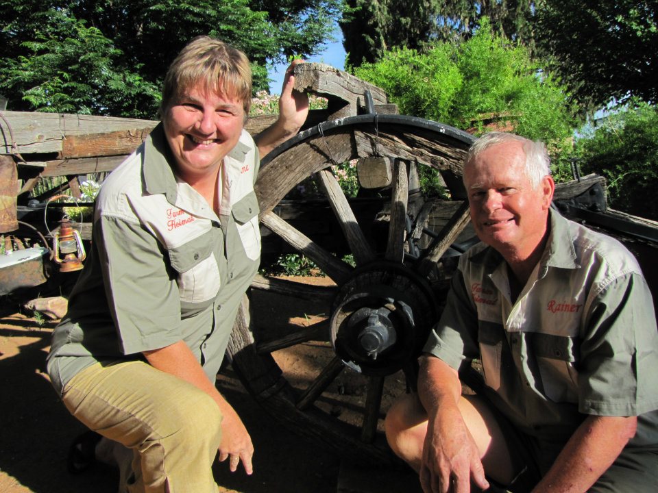 Seifart family on their farm in Namibia travel to Africa