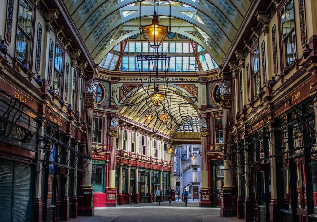 Leadenhall Market London_ UK film locations