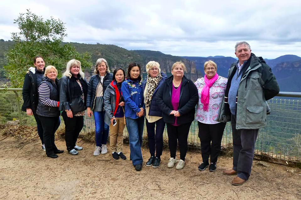 Trafalgar friends on tour - Annette