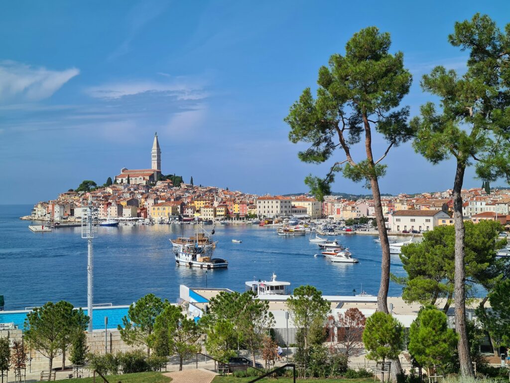The Istria peninsula seen from across the water