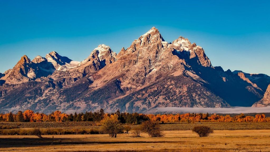 grand teton ranges wyoming USA