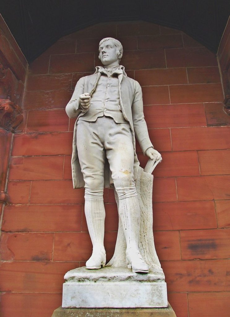 statue of Robert Burns