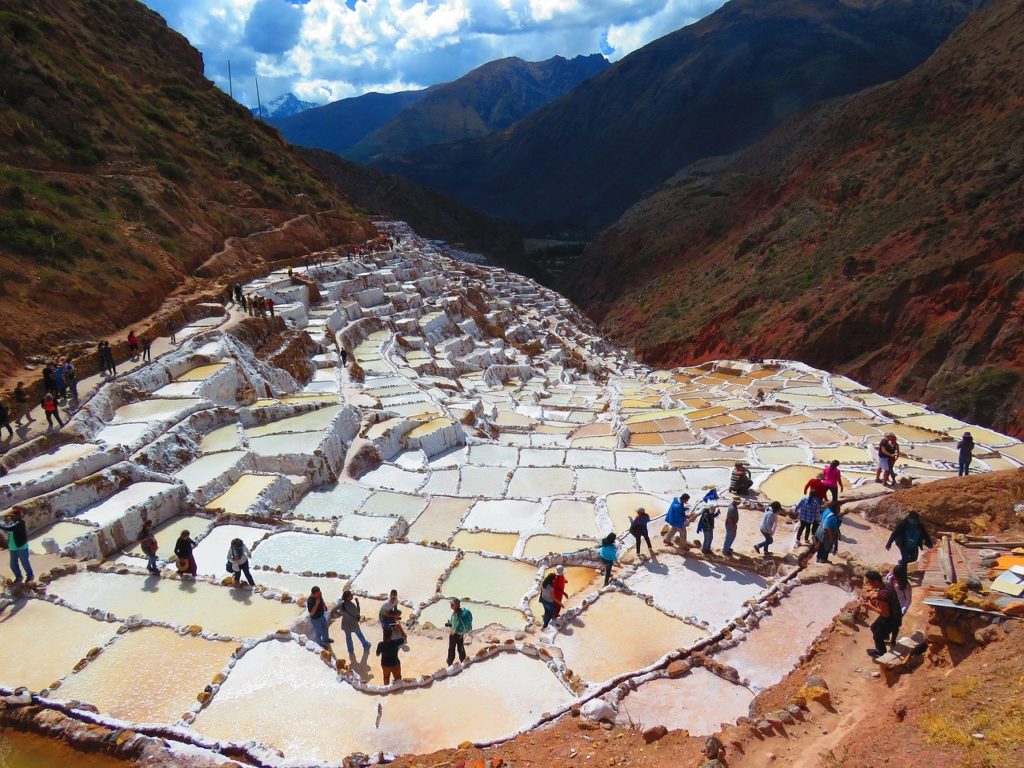 Maras salt mines