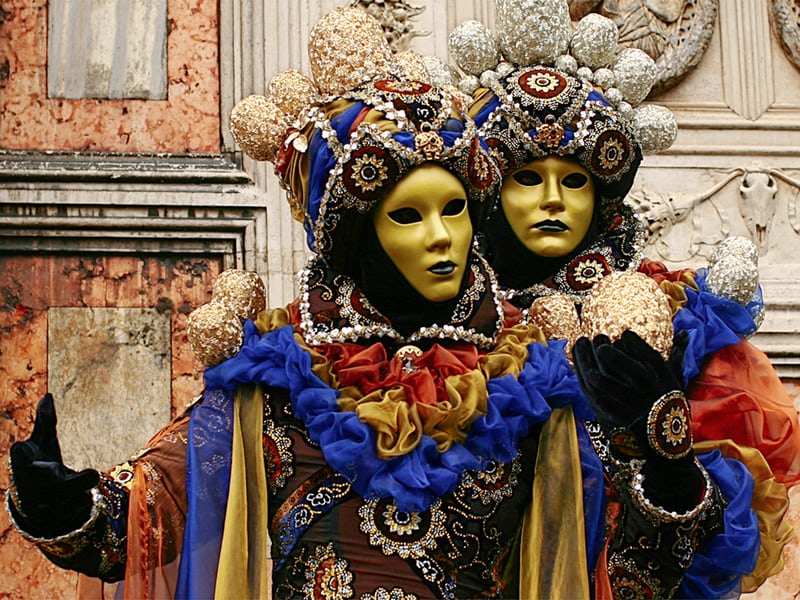 Venice carnival celebration