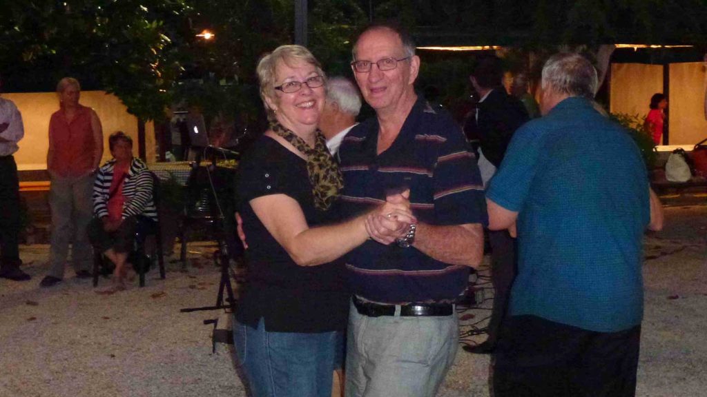 Tony's first overseas trip