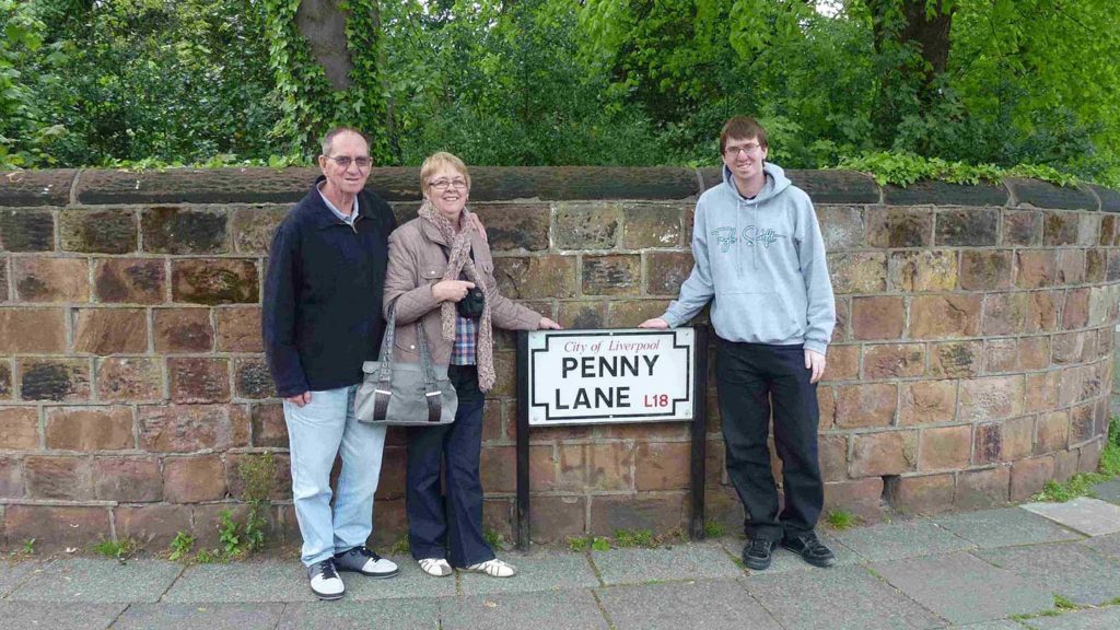 Tony's first overseas trip