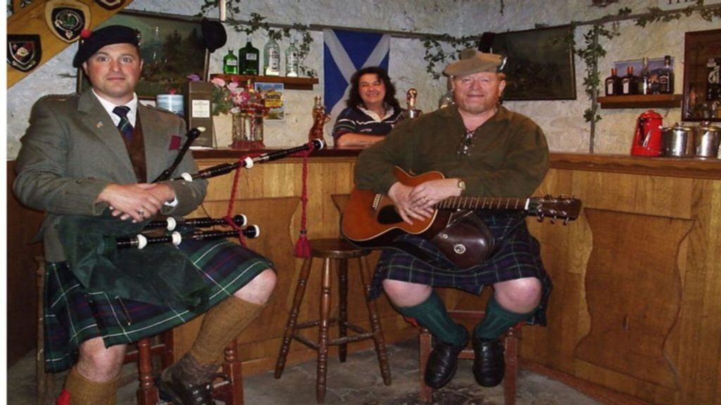 Fergus and Gregor at Ledard Farm