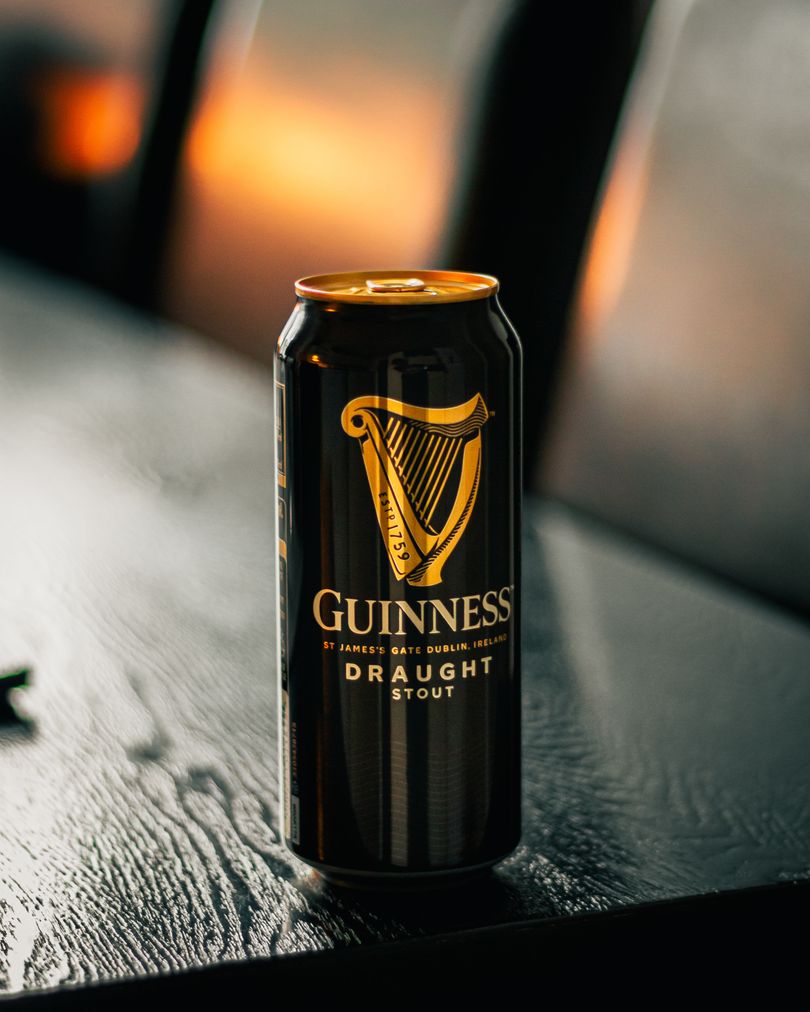 can of Guinness draught stout