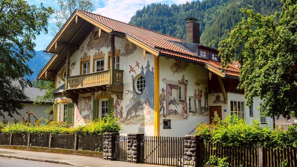 Oberammergau Passion PLay happens in the Bavarian Alps of Germany each decade