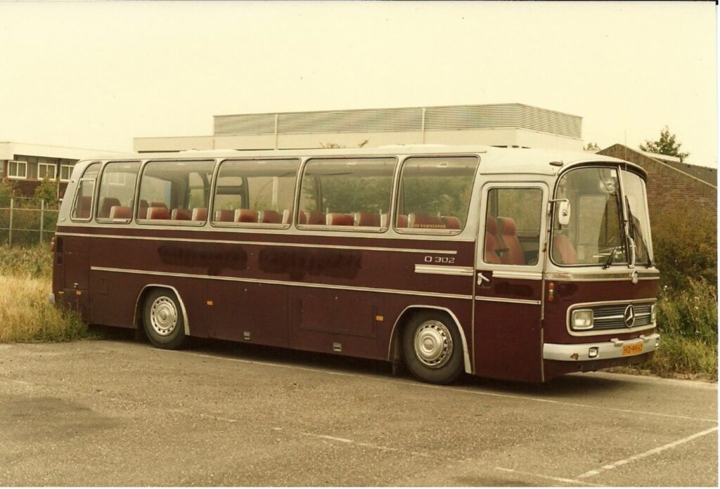 Mercedes bus from 1970s
