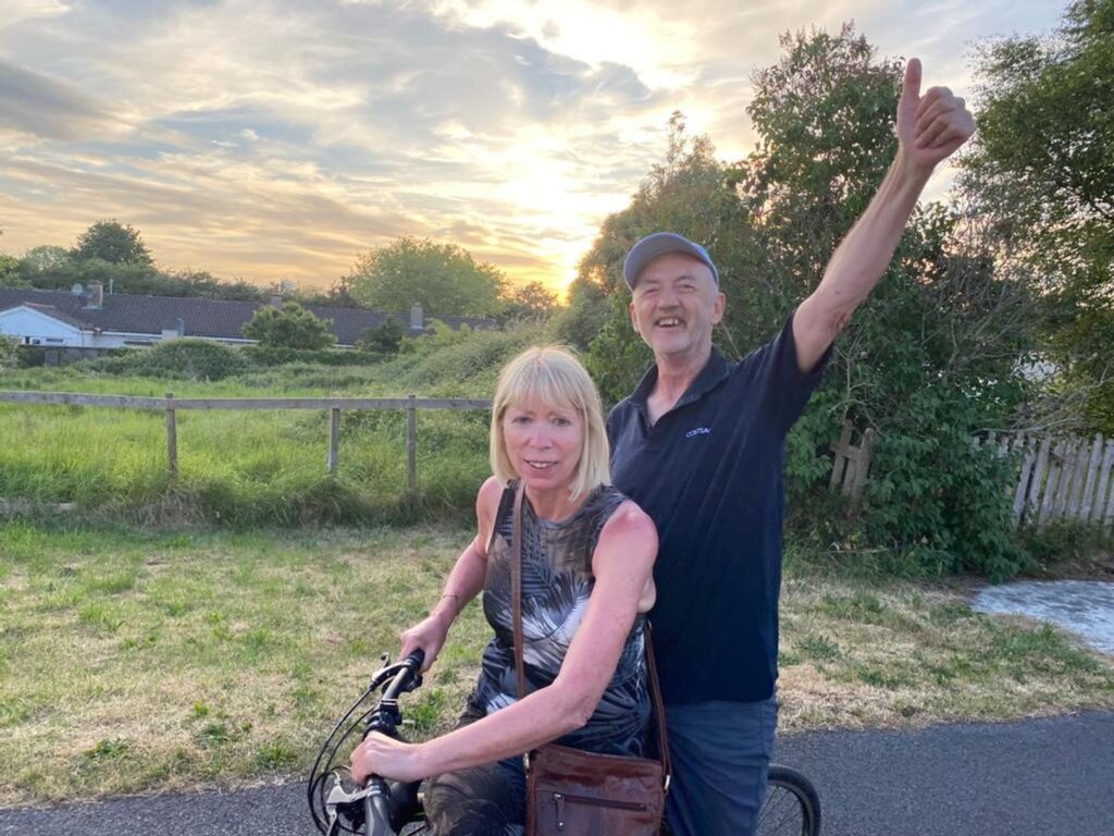 Sally and Bernard Creegan