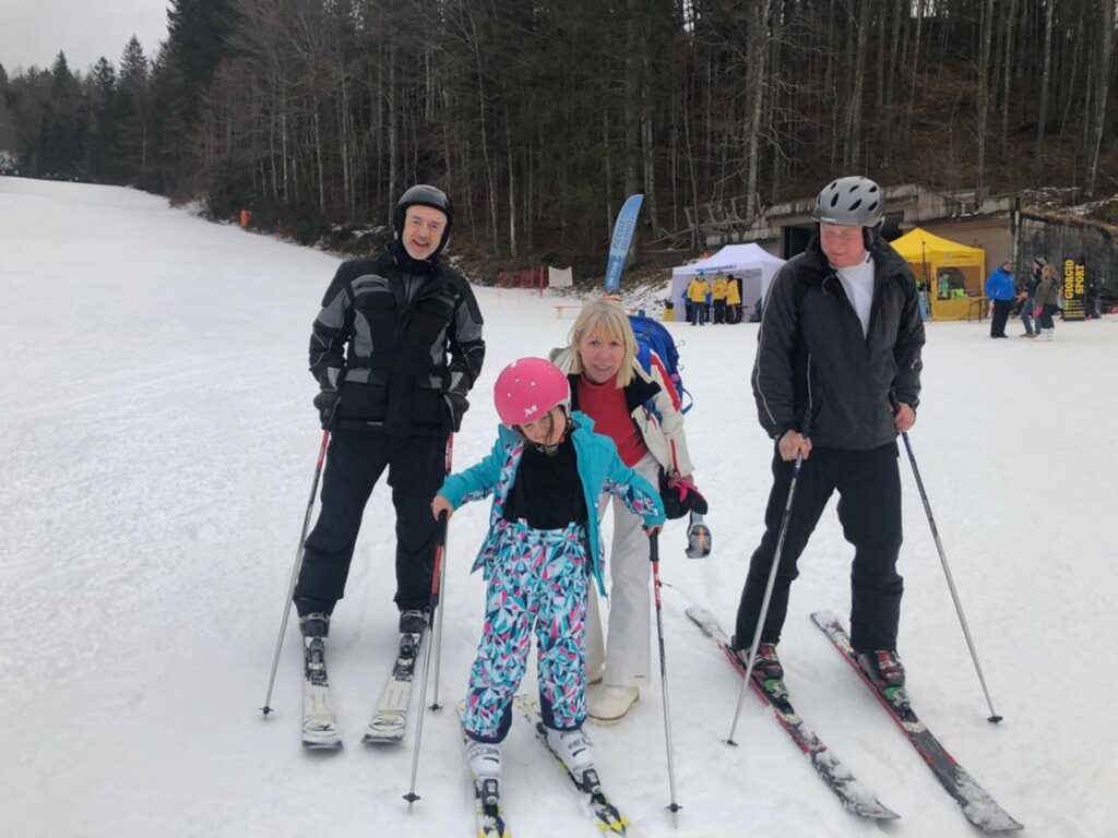 Creegan family photo Trafalgar Travel Directors