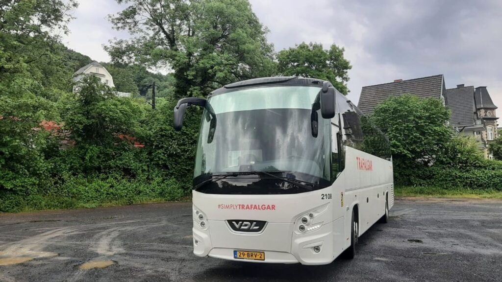 modern day Trafalgar coach