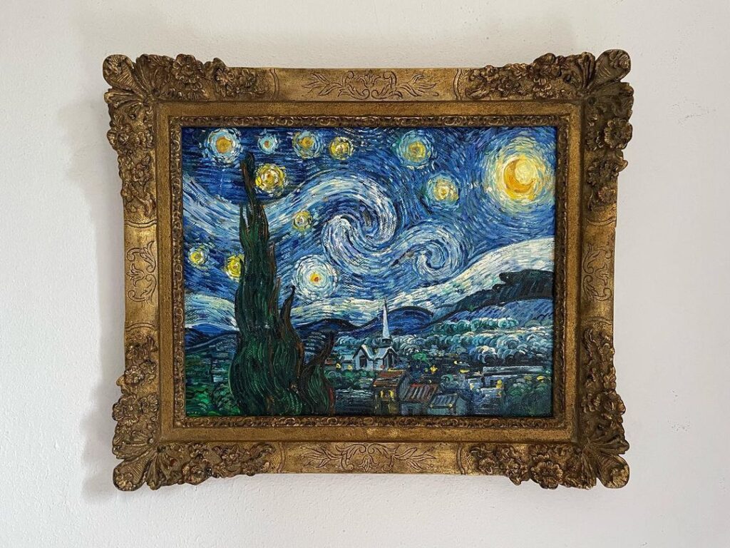 Starry Night (art masterpieces with Trafalgar)