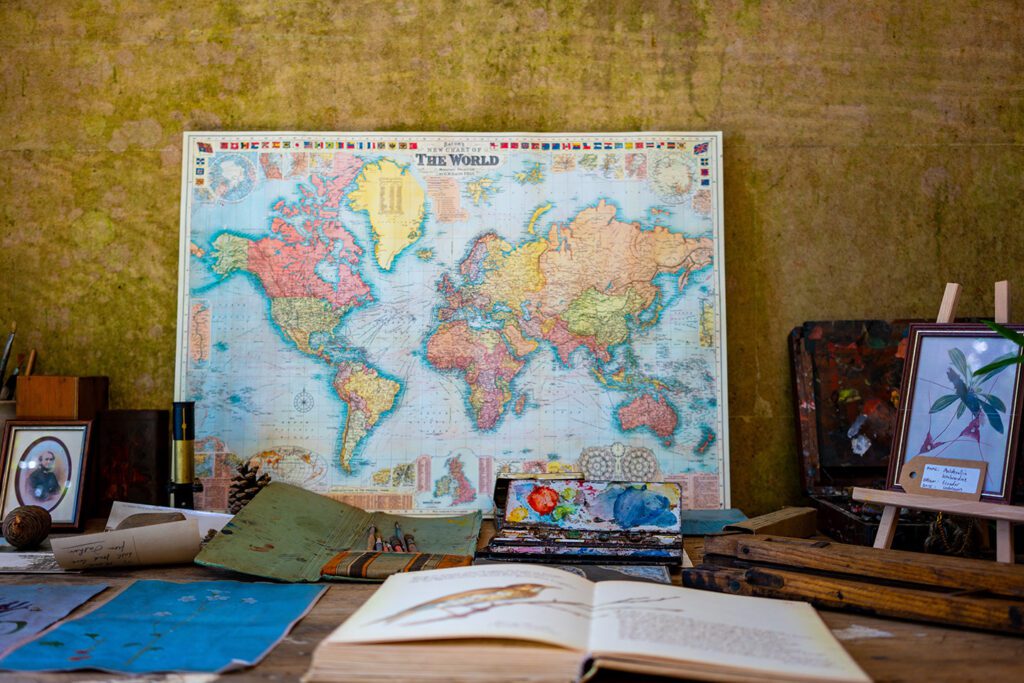 world map travel goals